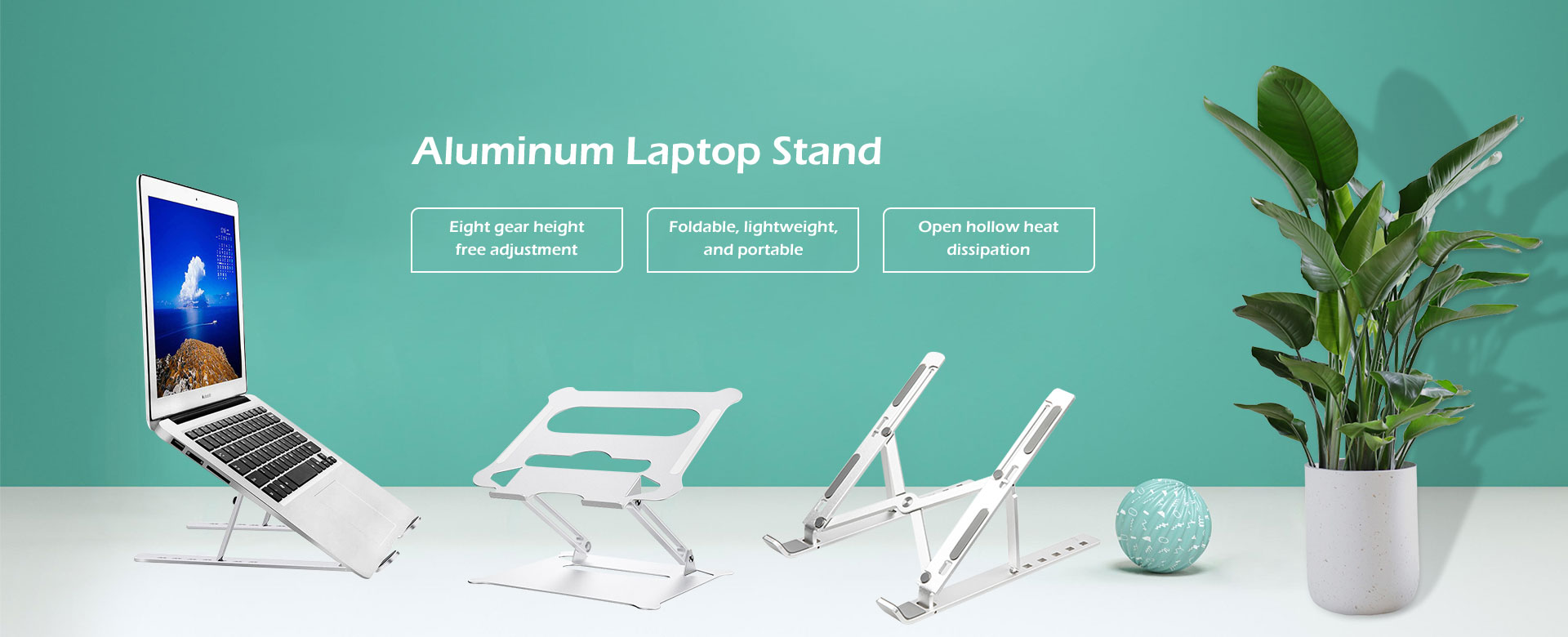 Kina Aluminium Laptop Stand Producenter