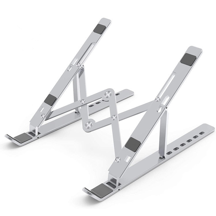 Multi-position Justerbar Laptop Stand Foldbar aluminium computerholder